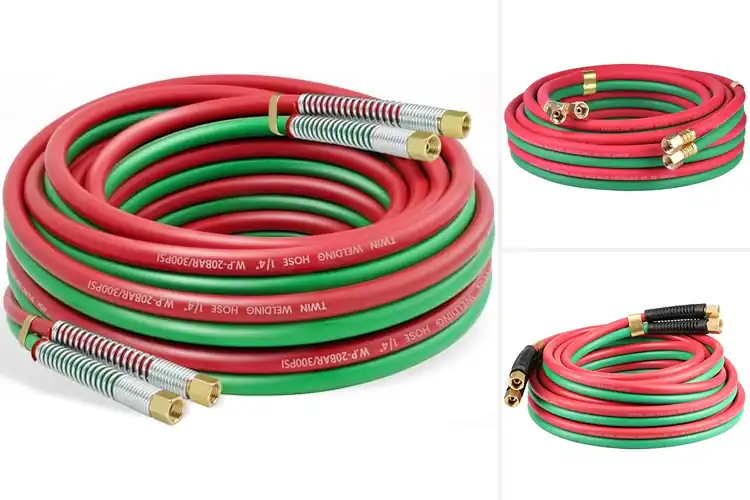 Detailed view of Best 25 Foot Welding Hose