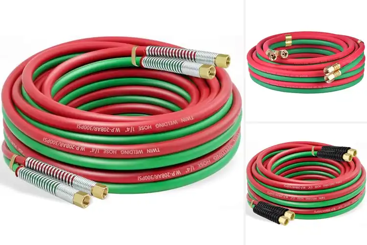 Detailed view of Best 25 Ft Welding Hoses for Ultimate Safety & Performance