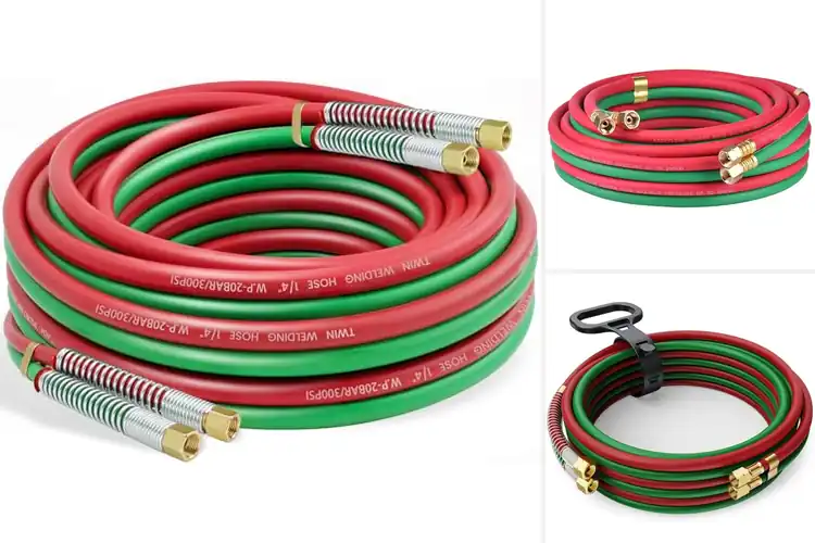 Detailed view of Best 25ft Welding Hoses
