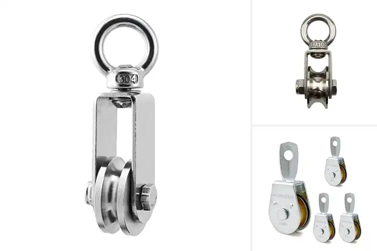 Detailed view of Best 360 Degree Swivel Ring Pulley