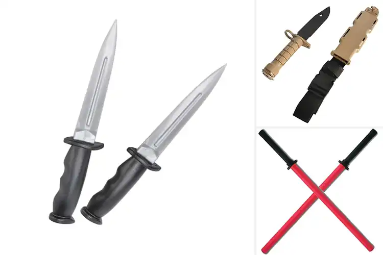 Detailed view of Best ABS Plastic Practice Blades