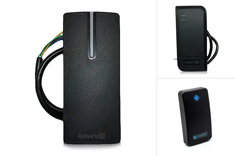 Detailed view of Best Access Control Mullion Readers