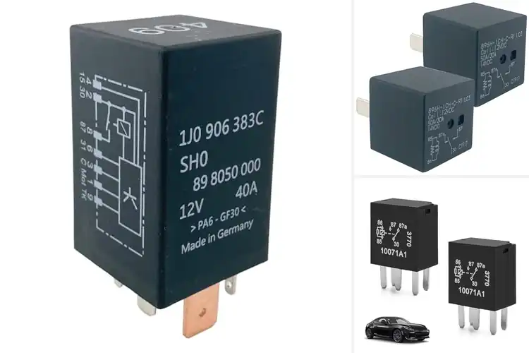 Detailed view of Best AgSnO2 Alloy Fuel Pump Relays