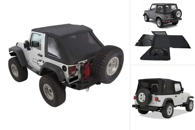 Detailed view of Best All Weather Durability Soft Top