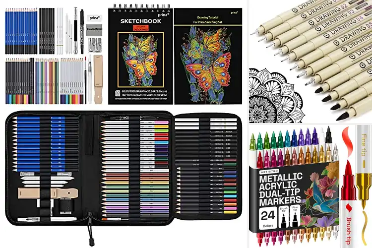Detailed view of Best Art Supplies for Effortless Creative Flow