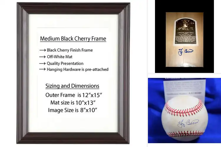 Detailed view of Best Autograph Yogi Berra Memorabilia