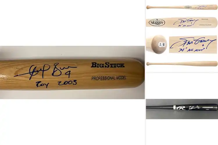 Detailed view of Best Autographed Bats: Legendary Signatures for Collectors