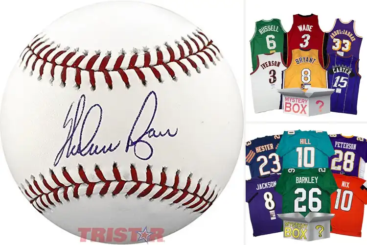 Detailed view of Best Autographed Sports Memorabilia