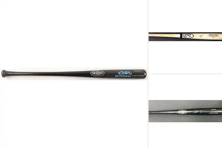Detailed view of Best Beckett Authenticated Bats
