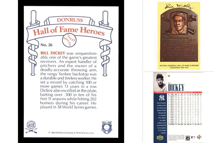 Detailed view of Best Bill Dickey Collectibles