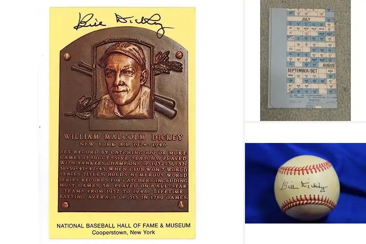 Detailed view of Best Bill Dickey Memorabilia