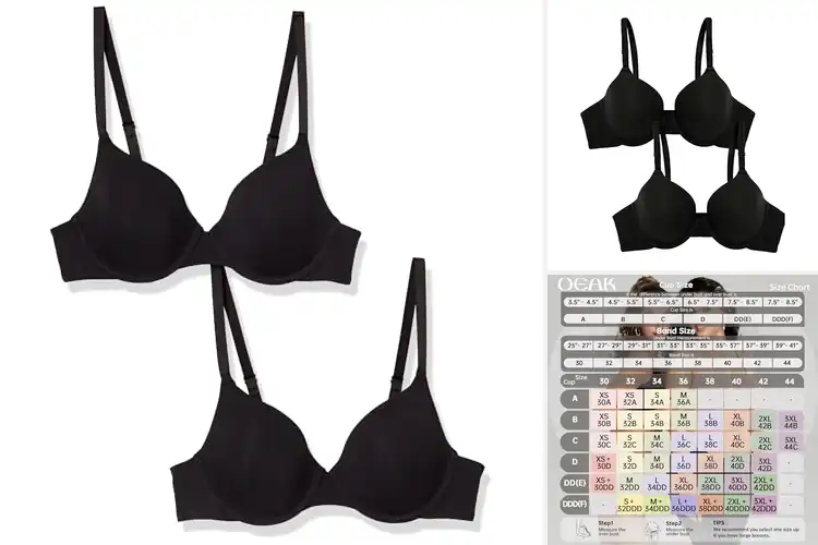 Detailed view of Best Black Bras for Ultimate Comfort & All-Day Support