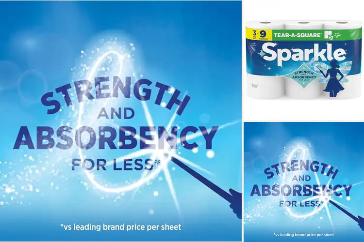 Detailed view of Best Budget Sparkle Tear-A-Square Value