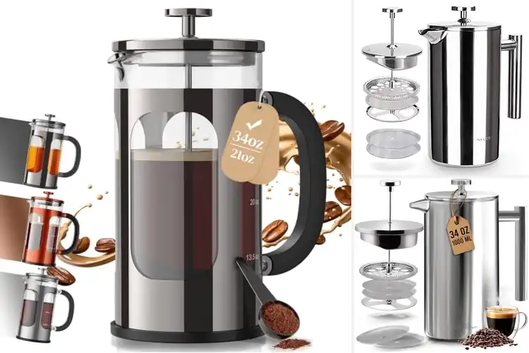 Detailed view of Best Coffee Presses: Top 10 Picks for the Perfect Brew