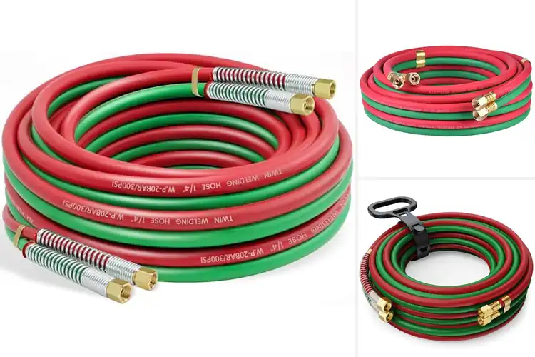 Detailed view of Best Color Coded Oxygen And Acetylene Hoses