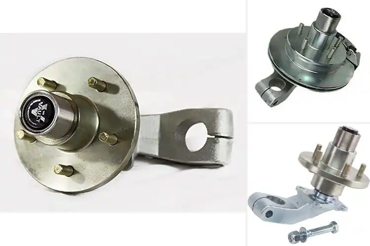 Detailed view of Best Dexter Vault Torsion Assemblies