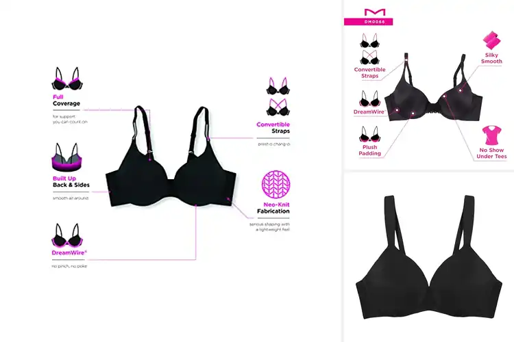 Detailed view of Best Dreamwire Bras
