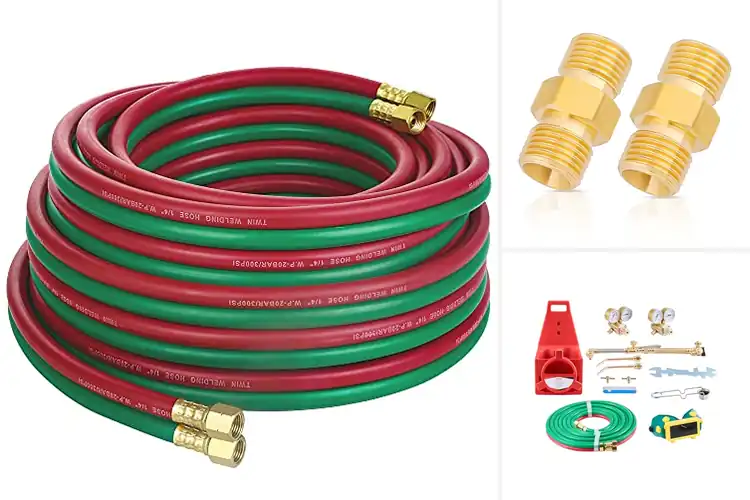 Detailed view of Best Durable Twin Torch Hoses