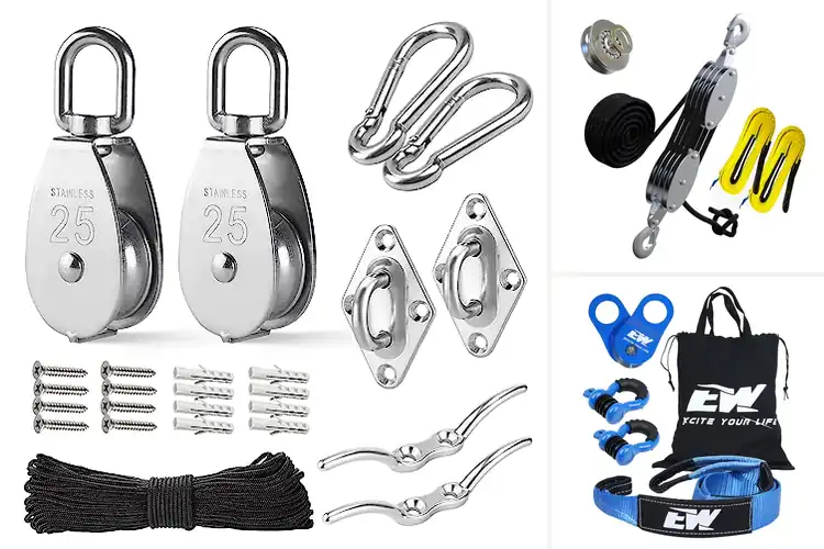 Detailed view of Best Easy Install Pulley Block Kit