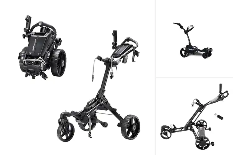 Detailed view of Best Electric Golf Push Carts