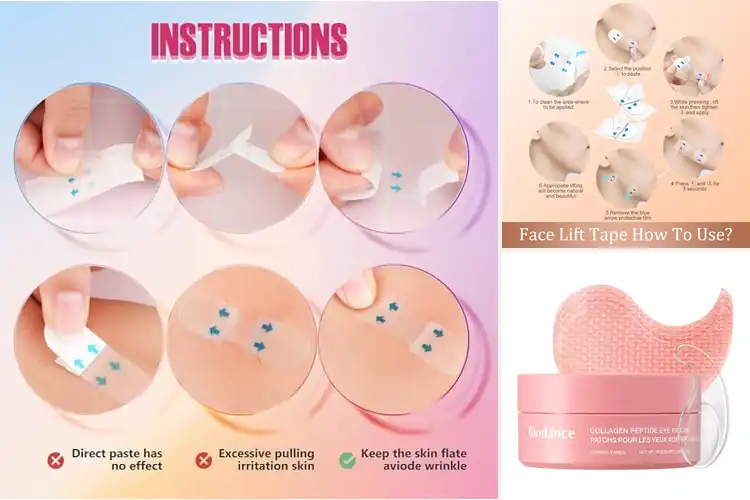 Detailed view of Best Face Lifting Patches: Top 10 for Instant Youthful Glow