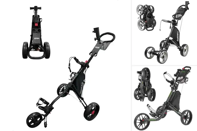 Detailed view of Best Foldable Golf Caddies