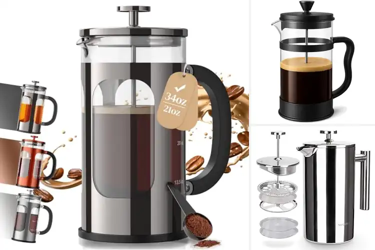 Detailed view of Best French Presses