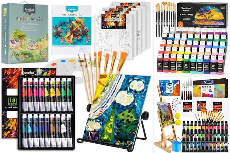 Detailed view of Best Gift Paint Sets: 10 Creative Picks for Art Lovers