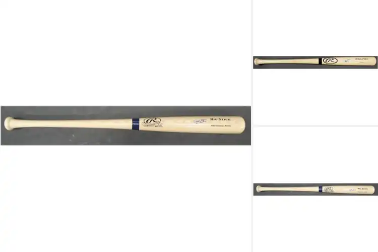 Detailed view of Best Hand Signed Bats