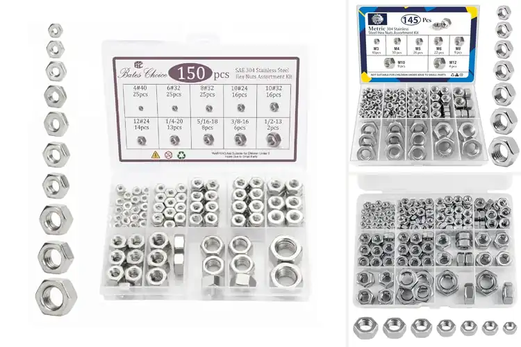 Detailed view of Best Hex Nuts