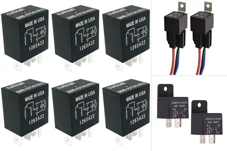 Detailed view of Best High Current 40A Relay