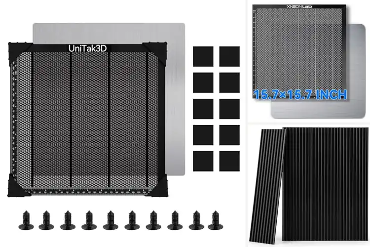 Detailed view of Best Honeycomb Laser Beds for High-Precision Engraving