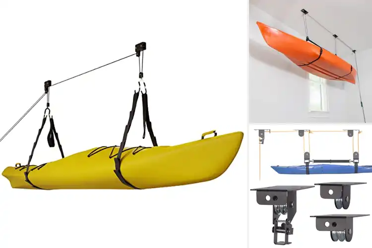 Detailed view of Best Indoor Outdoor Pulley System For Kayaks