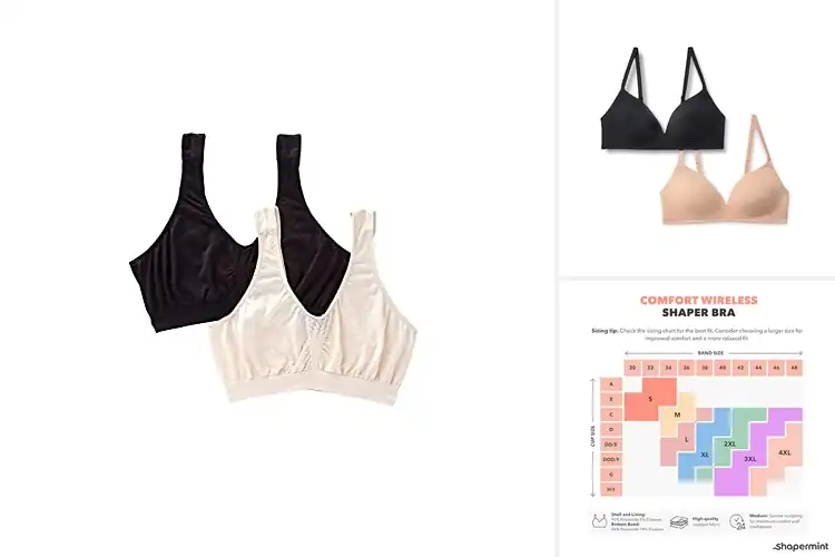 Detailed view of Best Microfiber Bras For Women