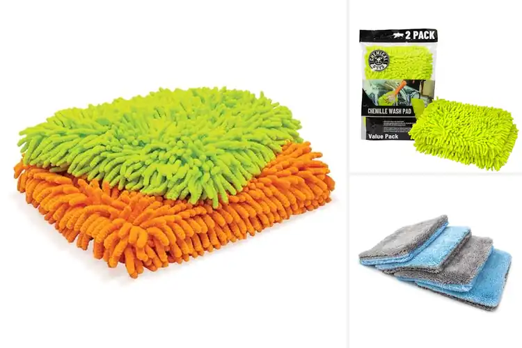 Detailed view of Best Microfiber Wash Pads