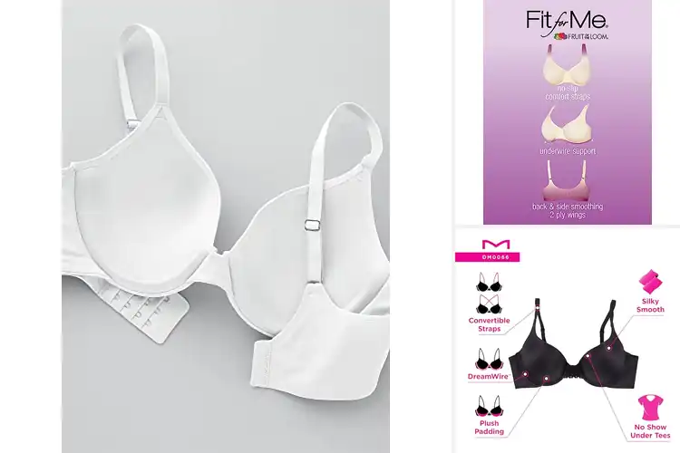 Detailed view of Best Moderate Coverage Bras