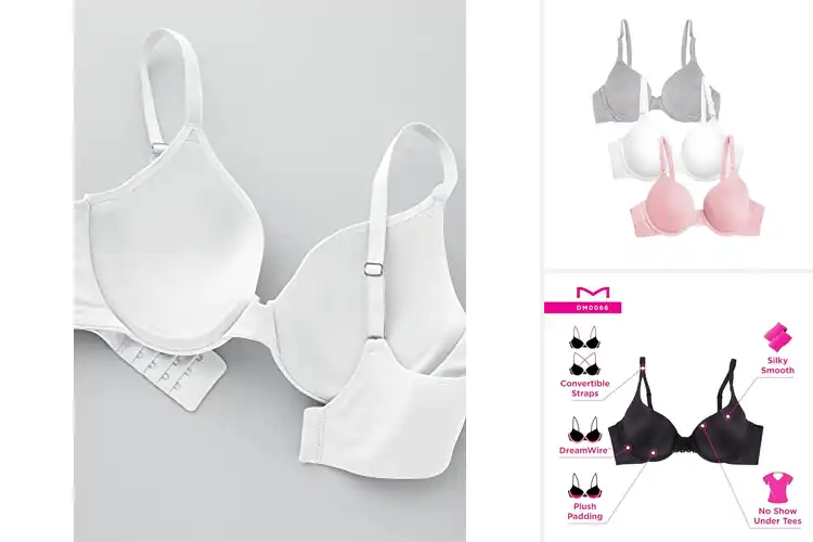 Detailed view of Best Moderate Coverage T Shirt Bras