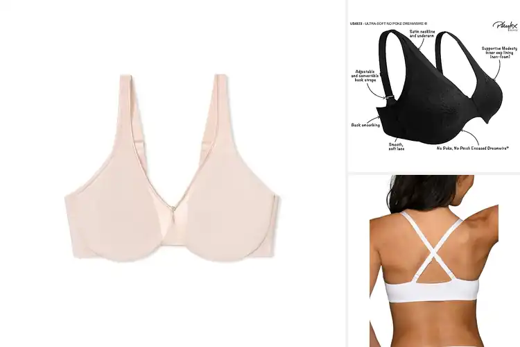 Detailed view of Best No-Poke Underwire Bras