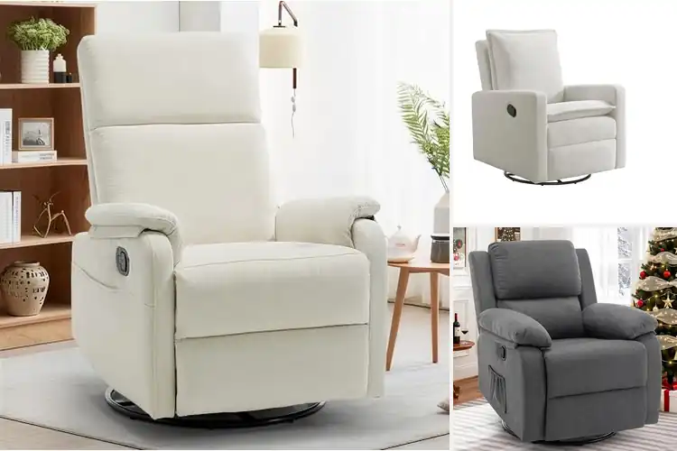 Detailed view of Best Nursery Glider Recliners