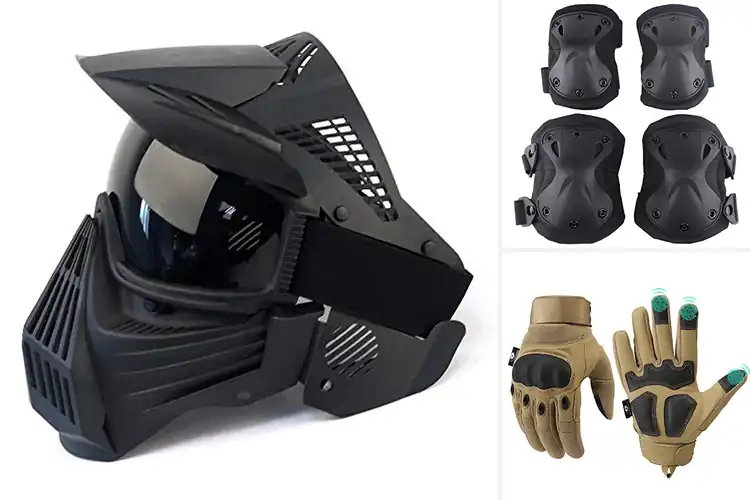 Detailed view of Best Outdoor Paintball Gear
