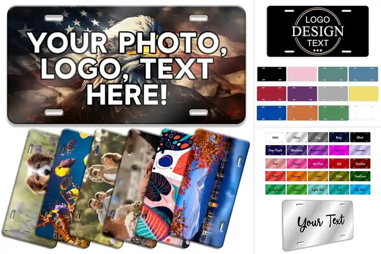Detailed view of Best Personalized License Plates