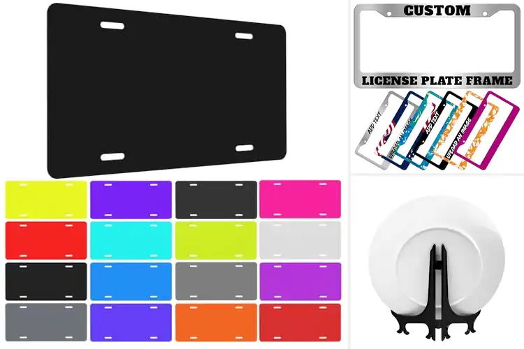 Detailed view of Best Photo Logo Plates: Design Your Unique, Durable Style