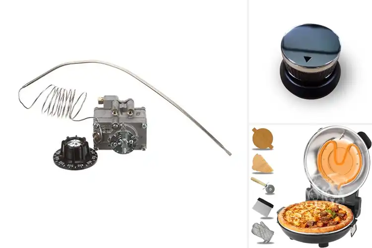 Detailed view of Best Pizza Oven Control Buttons for Perfect, Precise Cooking