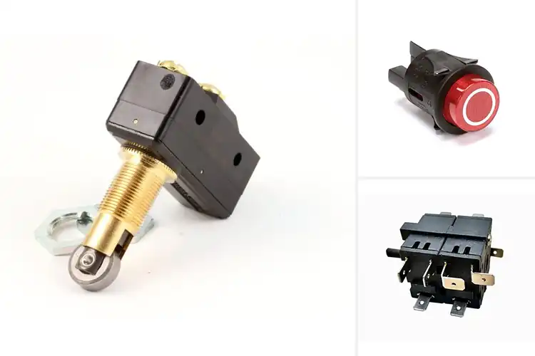 Detailed view of Best Pizza Oven Switch Buttons