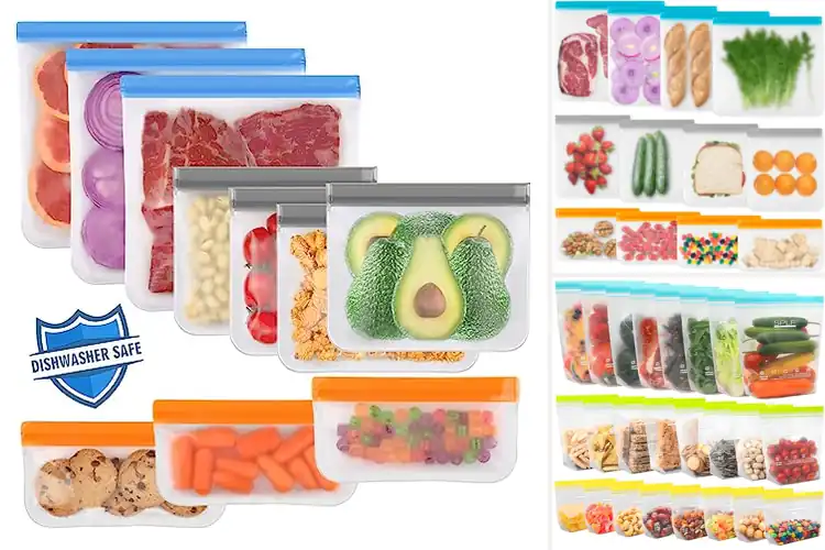 Detailed view of Best Reusable Storage Bags
