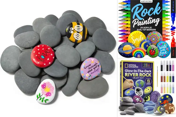 Detailed view of Best Rock Painting Kits