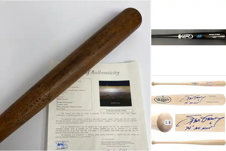 Detailed view of Best Signed Baseball Bats