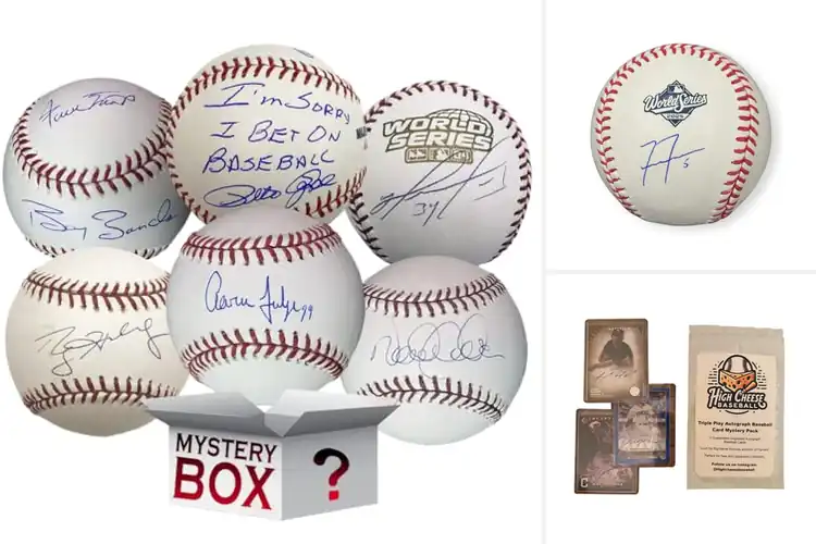 Detailed view of Best Signed Baseball Items