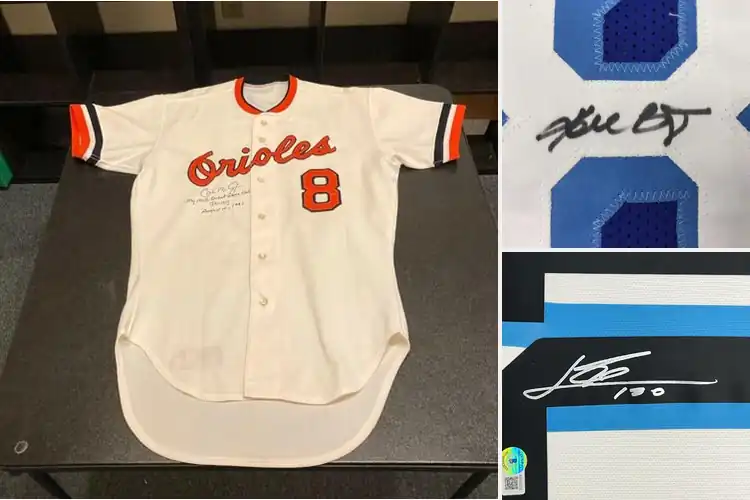 Detailed view of Best Signed Sports Items: Own a Piece of History