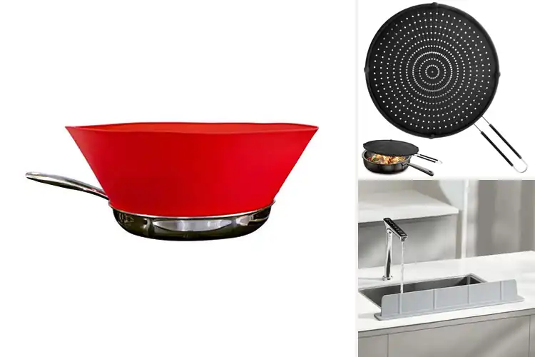 Detailed view of Best Silicone Splash Guards for a Cleaner, Drier Space